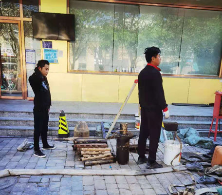 乐亭马路顶管施工